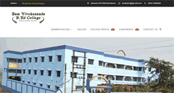 Desktop Screenshot of bvbedcollege.org